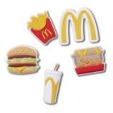 Jibbitz Crocs McDonalds X Crocs 5 Pack, Crocs Jibbitz