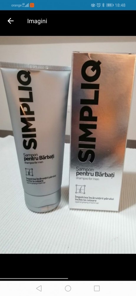 Sampon Simpliq anti incaruntire pentru barbati 150 ml | arhiva Okazii.ro