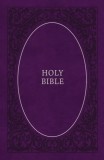 KJV, Holy Bible, Soft Touch Edition, Imitation Leather, Purple, Comfort Print