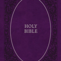 KJV, Holy Bible, Soft Touch Edition, Imitation Leather, Purple, Comfort Print