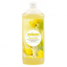 Sodasan Sapun lichid gel de dus bio citrice masline 1L foto