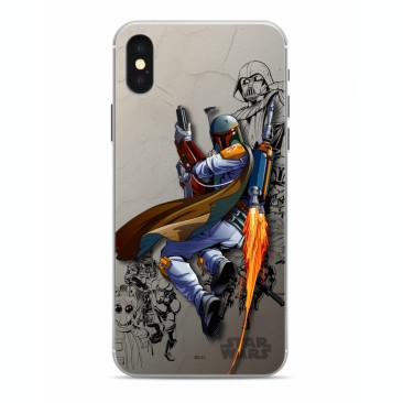 HUSA CAPAC TPU, BOBA FETT 003, XIAOMI REDMI NOTE 6 PRO CU LICENTA, BLISTER