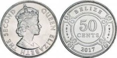 Belize 2017 - 50 cents UNC foto