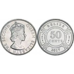 Belize 2017 - 50 cents UNC