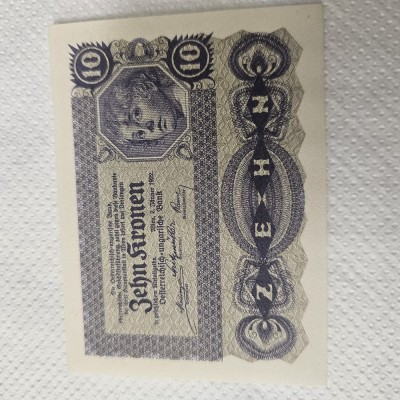 Austria 10 kronen 1922 foto