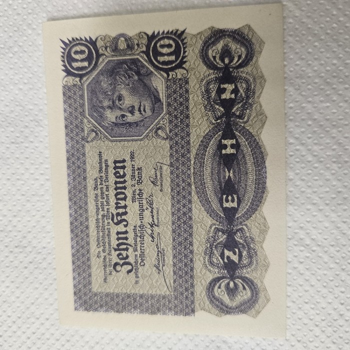 Austria 10 kronen 1922