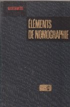 Elements de nomographie foto
