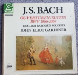 Vinil set complet 2 albume J S Bach, Uverture si suite 1066-1069, Clasica