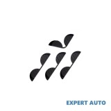 Set 4 bucati protectie usa negru -carbon cod: fs-1271 Alta marca Alt model #7