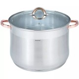 Oala din inox cu capac, 18,7 L, &Oslash;32 cm, Klausberg