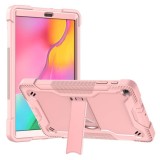 Husa pentru Samsung Galaxy Tab A 10.1 2019 T510/T515 + Folie - Techsuit Rugged TabShell - Rose Gold