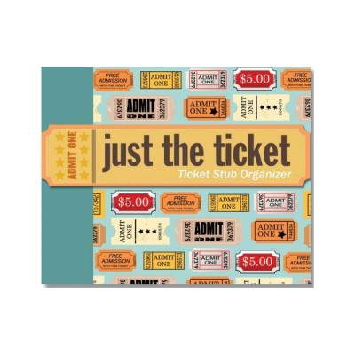 Just the Ticket: Ticket Stub Organizer foto