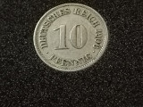 10 pfennig 1906 F (in capsula), stare FB [poze]
