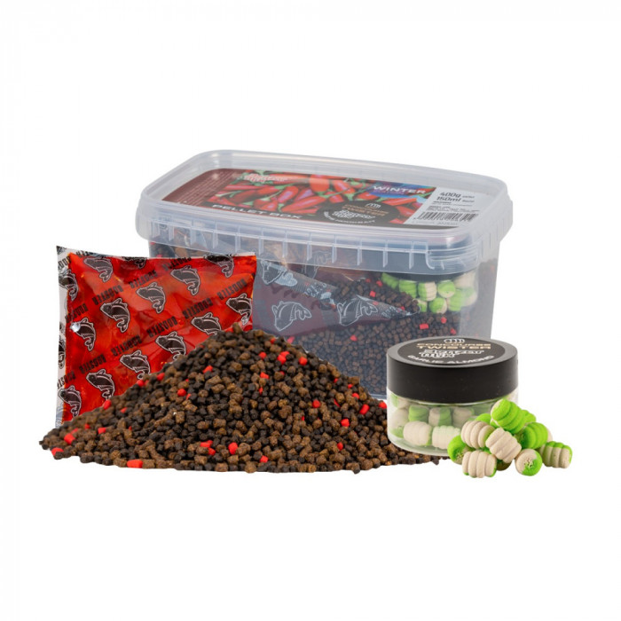 Benzar mix Winter Pellet Box, Chili-carnati + twister