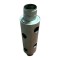 Recuperator caldura cilindric din tabla, diametru 120 mm