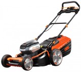 Masina de tuns gazon Redback 40V, 470 mm, cos 60L, reglaj central, solo