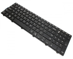 Tastatura Laptop Dell Inspiron 15 N5040 Neagra Layout UK-US Fara Iluminare foto