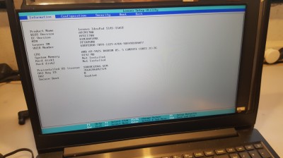 placa de baza laptop LENOVO ideapad s145 , AMD A9 si AMD A6 , functionala foto
