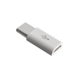 Adaptor USB Type-C - MicroUSB alb