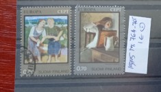 TS21 - Timbre serie Soumi-Finland - Finlanda - 1975 Mi764-765