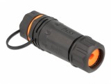 Cupla de retea RJ45 Cat.6A STP cu capac protectie si waterproof, Delock 86700