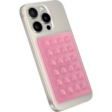 Suport adeziv universal, flippy, pentru telefon/tableta, cu 24 ventuze, potrivit pentru tik-tok/selfie/vizionare video, din silicon, 8 x 5.5 x 1 cm, r