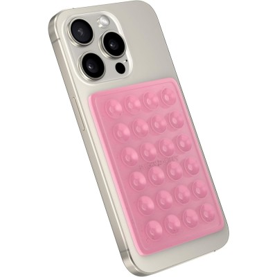 Suport adeziv universal, flippy, pentru telefon/tableta, cu 24 ventuze, potrivit pentru tik-tok/selfie/vizionare video, din silicon, 8 x 5.5 x 1 cm, r foto