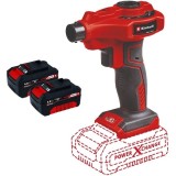 Einhell CE-AP 18 Li PXC + Twinpack - Pompa pentru aer 0.053 bar + Set 2 acumulatori Li-Ion 18 V 4 Ah