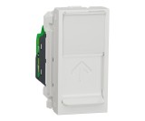 Priza RJ45 CAT5 STP 1M Schneider Noua Unica alb NU341218