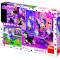 Puzzle 3 in 1 - O zi cu Minnie - 55 piese
