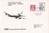 FILATELIE TEMATICA - PLIC DANEMRCA TEMATICA AVION AVIOANE FLORA FLORI, Aviatie, Stampilat