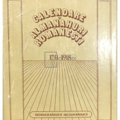 Georgeta Răduică - Calendare și almanahuri românești 1731-1918 (editia 1981)