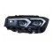 Far Bmw Seria 3 (G20/G21), 07.2022-, montare fata, stanga, Tip=MATRIX; LED; electric; rama neagra; fara modul LED; cu motor; LED; fara marcaj &amp;quot;B