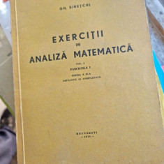 Gh. Siretchi - Exercitii de Analiza Matematica. Vol. I Fascicola II