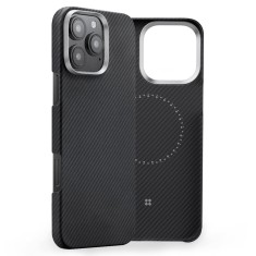 Husa pentru iphone 16 pro - edizard air magsafe case - black foto