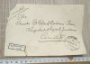 PLIC TIMBRAT REGELE CAROL -DEST COL.BRAESCU INSP JANDARMI DIN CERNAUTI 1934