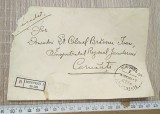 Cumpara ieftin PLIC TIMBRAT REGELE CAROL -DEST COL.BRAESCU INSP JANDARMI DIN CERNAUTI 1934