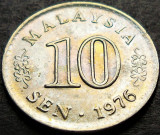 Cumpara ieftin Moneda 10 SEN - MALAEZIA, anul 1976 * cod 1988, Asia