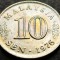 Moneda 10 SEN - MALAEZIA, anul 1976 * cod 1988