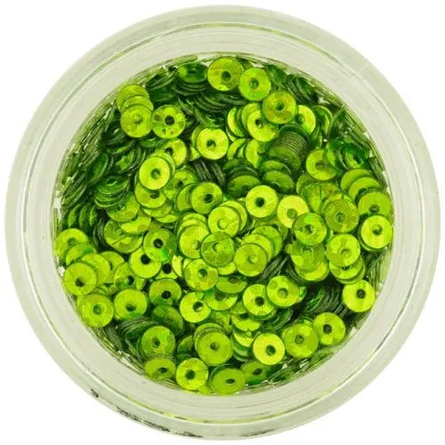 Paiete rotunde &icirc;n formă de disc - verde fistic