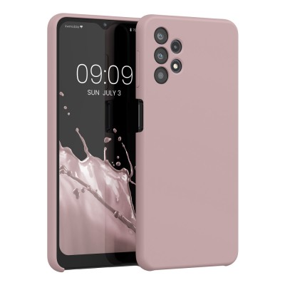 Husa kwmobile pentru Samsung Galaxy A32 5G, Silicon, Mov, 54336.236 foto