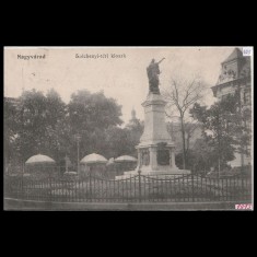 Carte poștală veche Oradea &ndash; Sz&eacute;cs&eacute;nyi-T&eacute;r Kioszk (Piata Sz&eacute;cs&eacute;nyi Chioscuri) &ndash; 1913