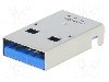 Conector USB A, pentru PCB, AMPHENOL - GSB316441CEU