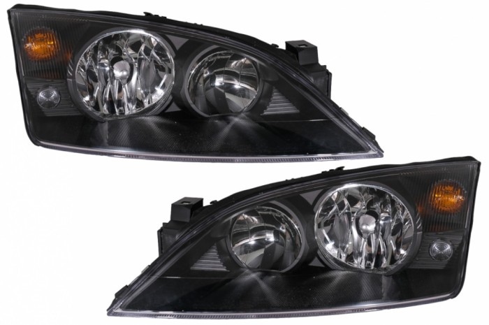 Faruri Ford Mondeo MK3 Wagon Hatchback Sedan (09.2000-05.2007) Negru Performance AutoTuning