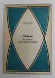 SINTEZE DE ISTORIE A LITERATURII ROMANE de SANDA RADIAN si VENERA DOGARU , 1971