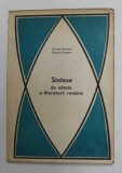 SINTEZE DE ISTORIE A LITERATURII ROMANE de SANDA RADIAN si VENERA DOGARU , 1971