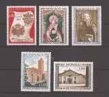 Monaco 1968 - Aniversarea a 100 de ani de la Nullius Diocesis Abbey, MNH