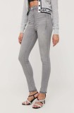Karl Lagerfeld jeansi femei, culoarea gri