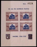 Cumpara ieftin Catalonia 1937 colita-Spania razboiul civil,em. locala Porta Toledo maro/ver,MNH, Nestampilat