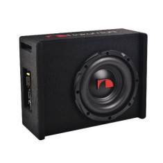 Subwoofer auto activ Nakamichi NBX25M 10&quot; ,1000W max, 150 Watts rms + KIT CABLURI CarStore Technology